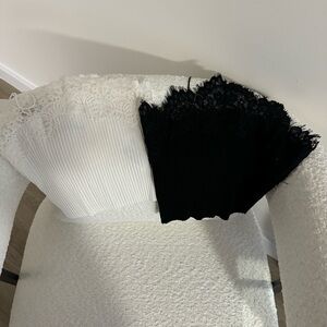 Zara tank tops with lace size M